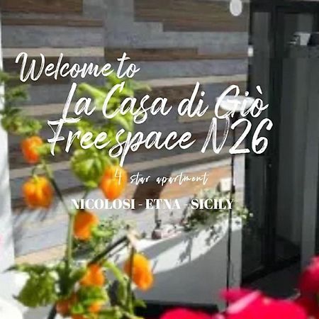 La Casa Di Gio - Free Space N26 Nicolosi Zewnętrze zdjęcie