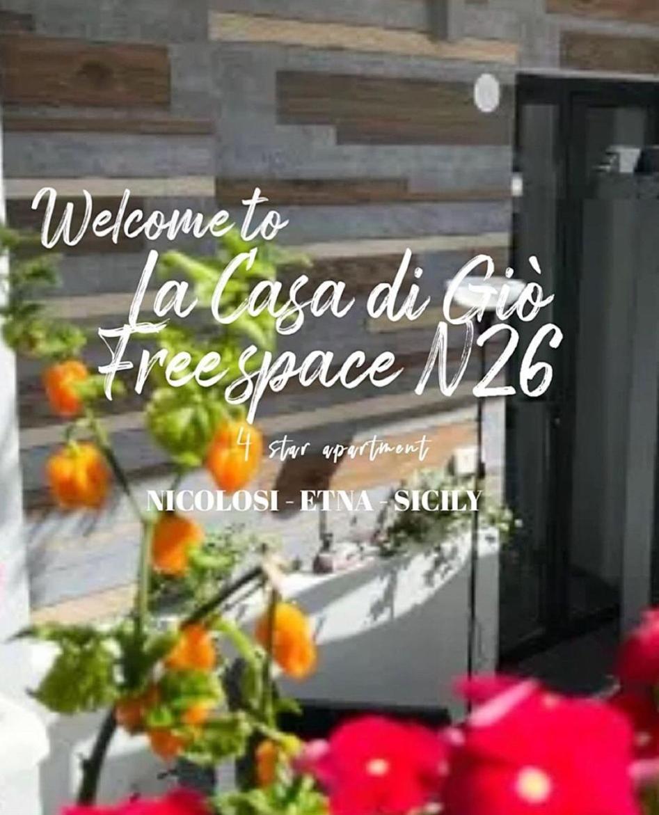 La Casa Di Gio - Free Space N26 Nicolosi Zewnętrze zdjęcie